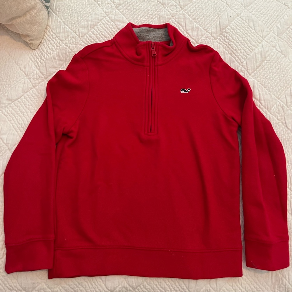 Boys Vineyard Vine Half Zip Size 6